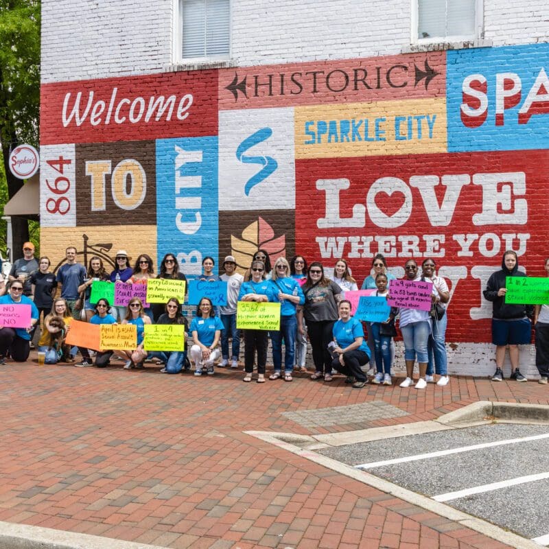 Project R.E.S.T. hosts Silent Protest in Downtown Spartanburg