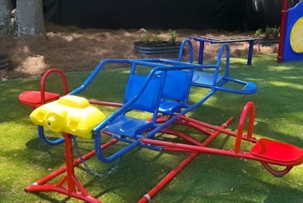 The Shelter Playground Plane repainted.