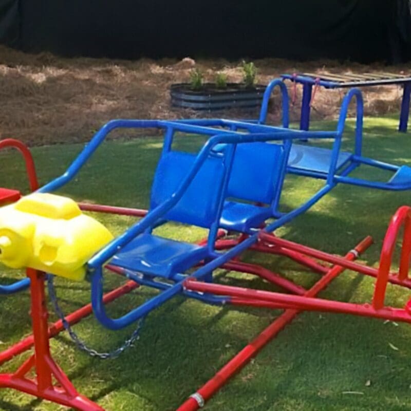 The Shelter Playground Plane repainted.