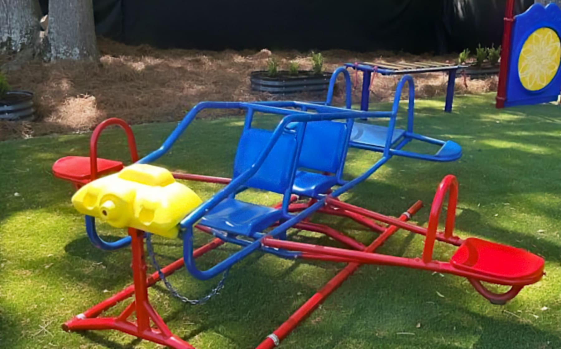 The Shelter Playground Plane repainted.